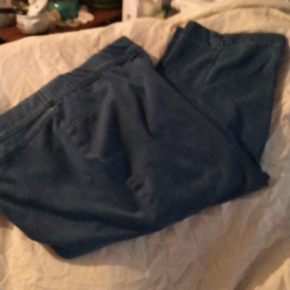 16 L21 Kim Rogers denim stretch Jean Capris
